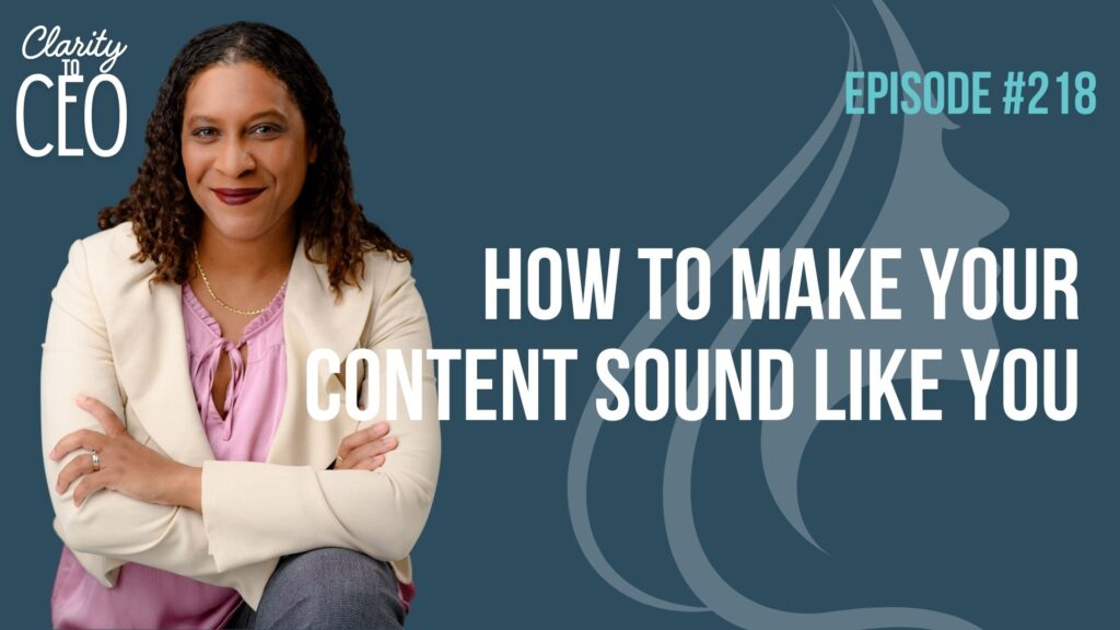 How to Make Your Content Sound Like You