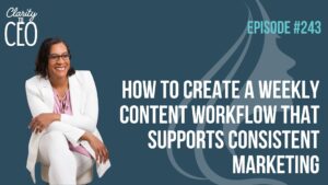 How to Create a Weekly Content Workflow That Supports Consistent Marketing